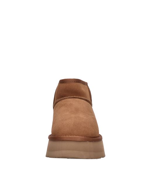 stivaletti in camoscio MASSIMO SANTINI | 25W4287-0007 COW SDCML